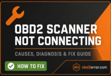 OBD2 scanner not connecting to ECU fix guide