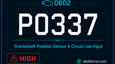 P0337 error code