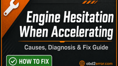 engine hesitation when accelerating causes and fix