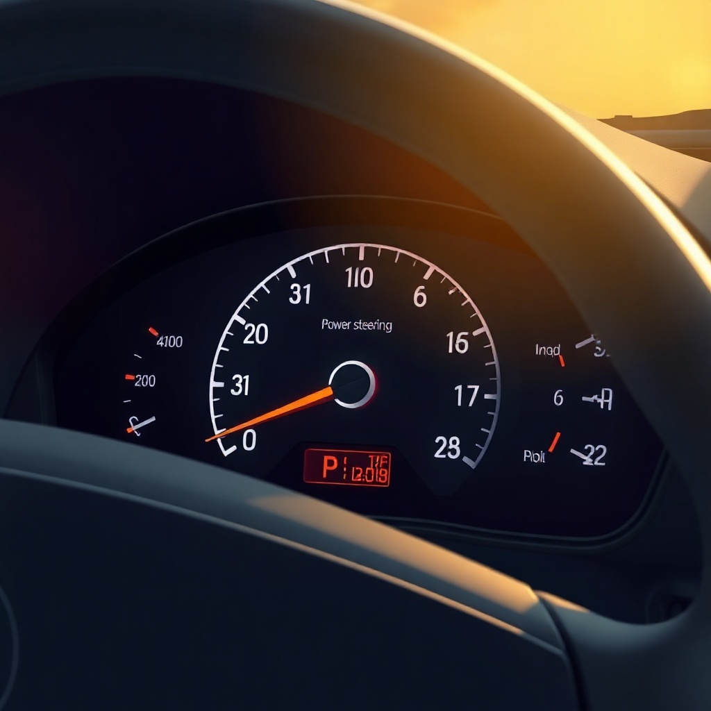 Power Steering Warning Light