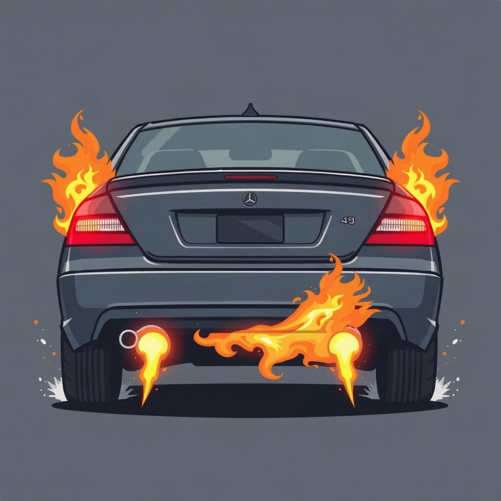 Car Backfiring