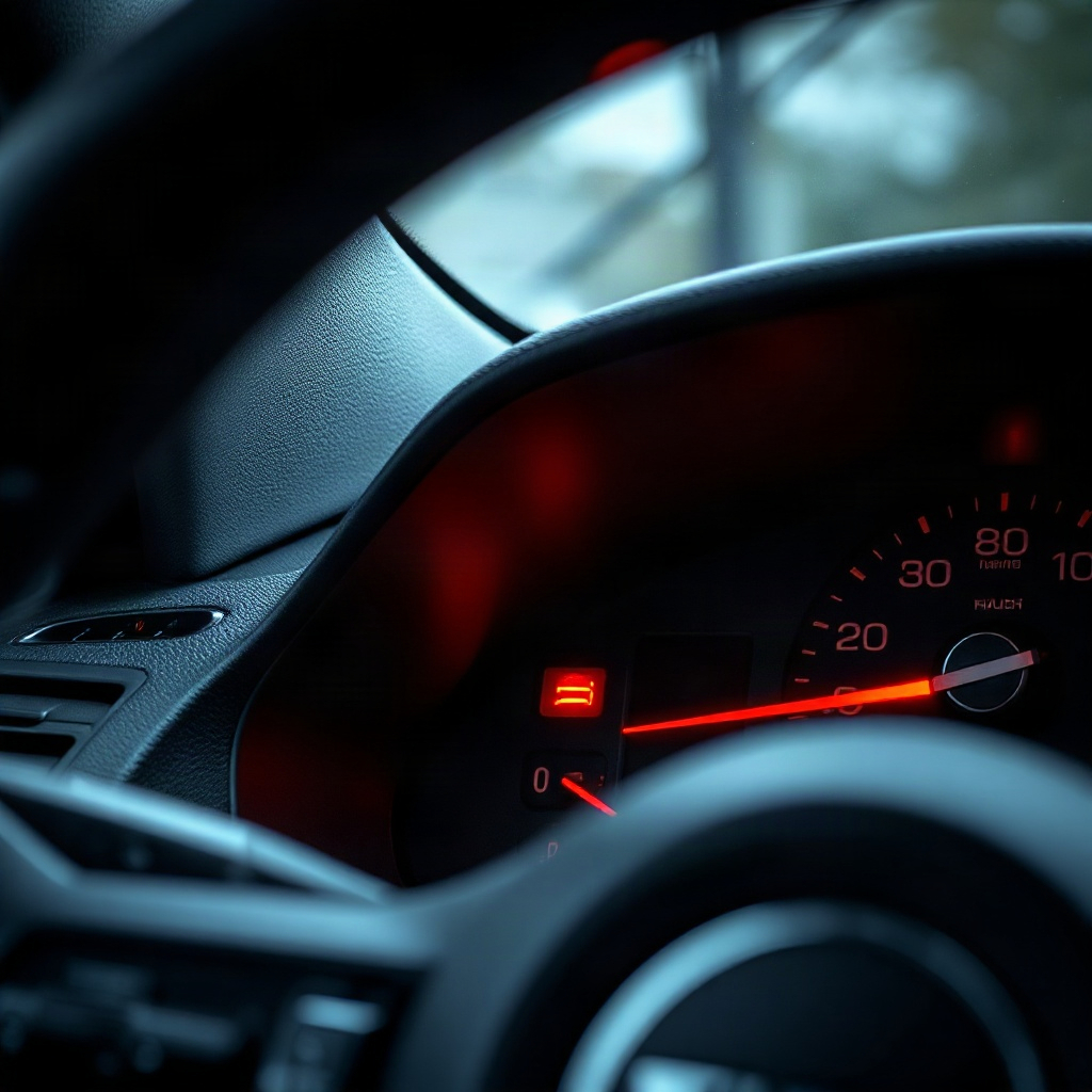 Immobiliser Light On
