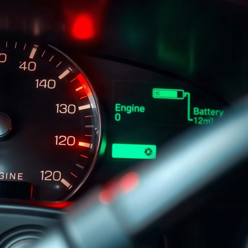 Engine Light and Battery Light On Together