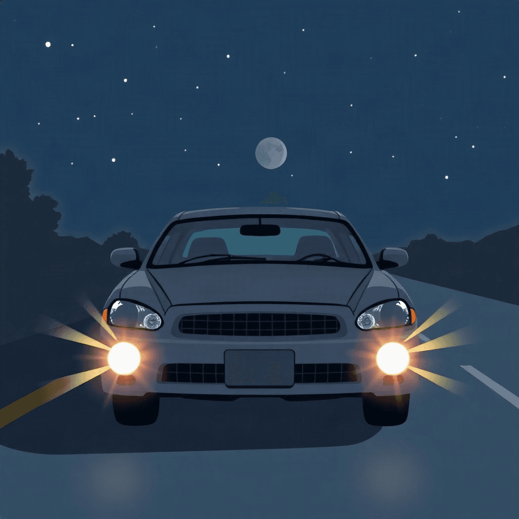 Car Lights Flickering